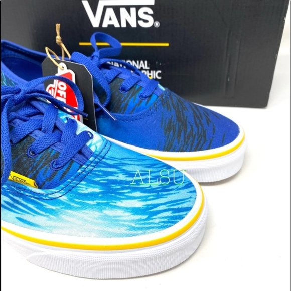 💖MEGA SALE💖VANS National Geographic Shoes Era Blue Women's 5.5 | 6 VN0A2Z5I002 - Picture 2 of 12